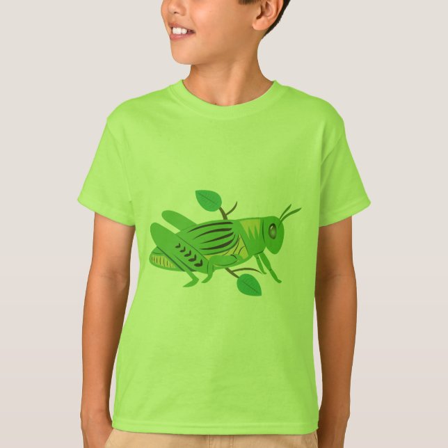 Camiseta Grasshopper verde (Anverso)