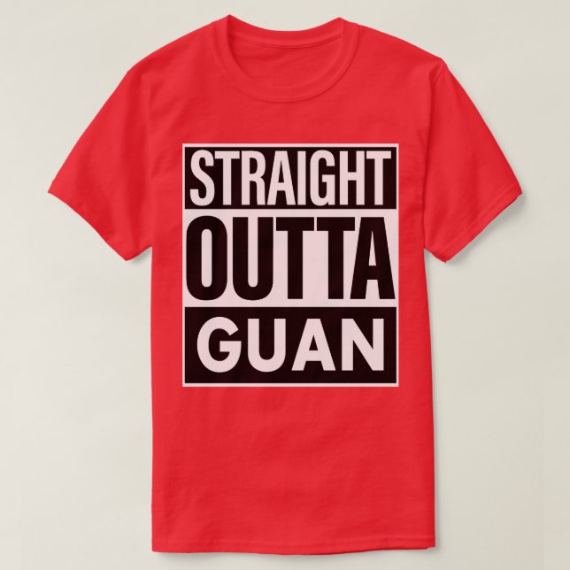 Camiseta Grasso Nombre Straight Outta Grasso (Diseño del anverso)
