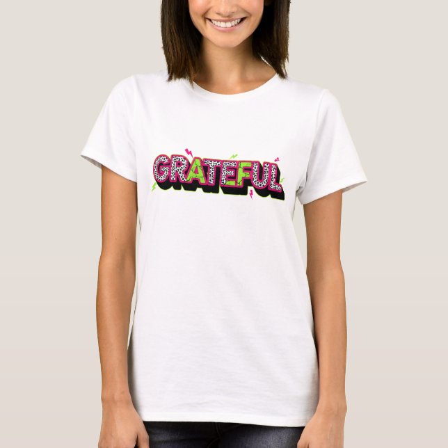 Camiseta Grateful (Anverso)