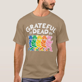 Camiseta Grateful Dead Dancing Bears onhe Run Vintage Band 