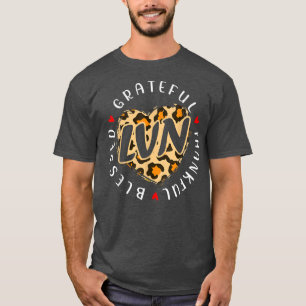 Camiseta Grateful Thankful Blessed LVN Nurse Thanksgiving L