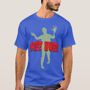 Camiseta Gratis Abrazos Funny Fiesta Zombie Halloween