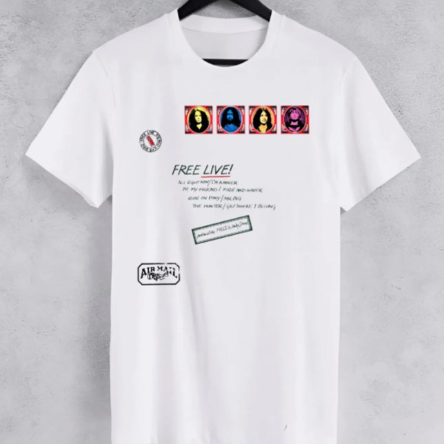 Camiseta Gratis - ¡Libre en vivo! (Subido por el creador)