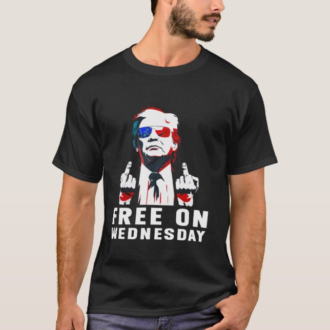 Camiseta Gratis Los Miércoles De Las Elecciones De 2024 Fun (Anverso)