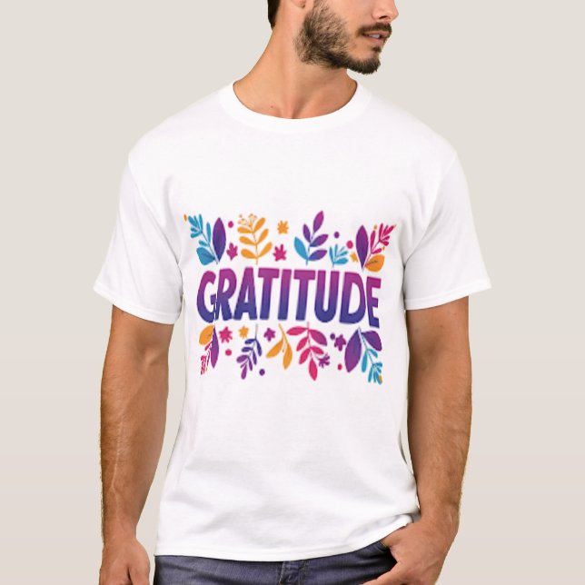 Camiseta Gratitud (Anverso)