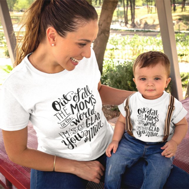 Camiseta Gratitud Adorable para el Arte de Palabra de Mamá (Subido por el creador)