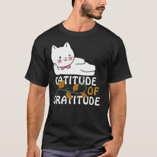 Camiseta Gratitud de agradecimiento al gato