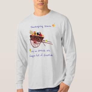 Camiseta Gratitud en la temporada de Acción de Gracias en A