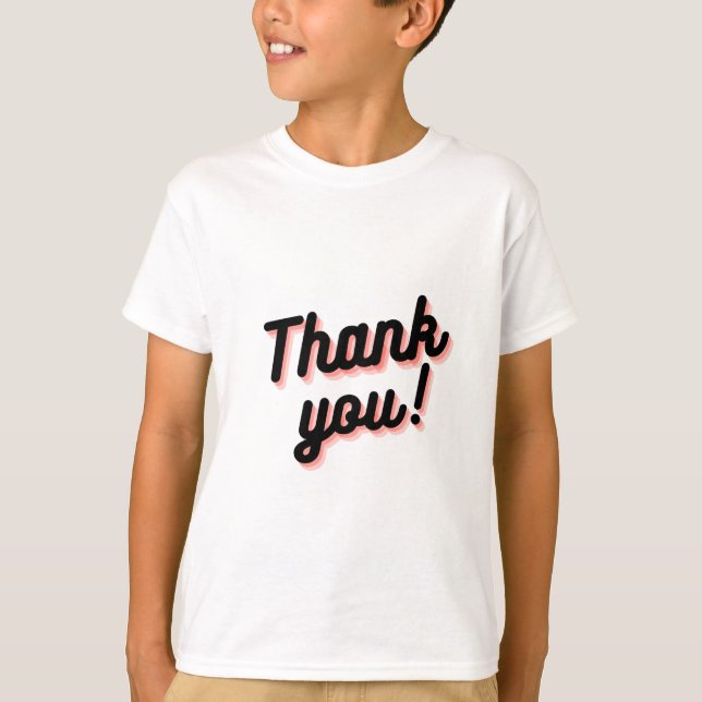 Camiseta Gratitude Kids Tee (Anverso)