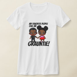 Camiseta Grauntie Cute Boy y Chica