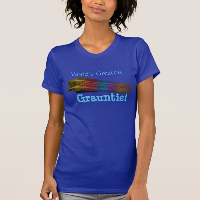 Camiseta ¡Grauntie más grande del mundo! (Anverso)