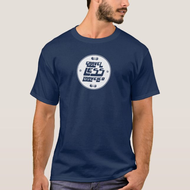 Camiseta Grave menos viajada (Anverso)