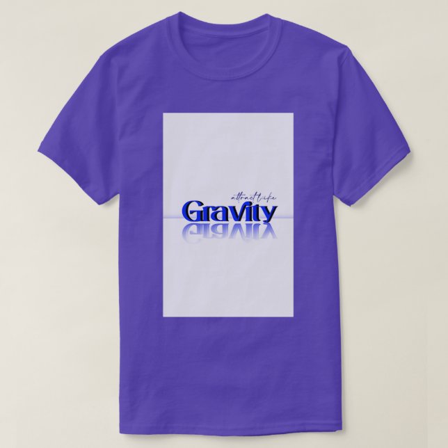 Camiseta Gravedad (Diseño del anverso)