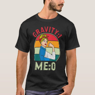 Camiseta Gravedad 1 Yo 0  Fractura de brazo 7