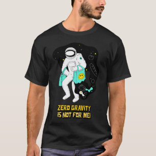 Camiseta Gravedad cero astronauta