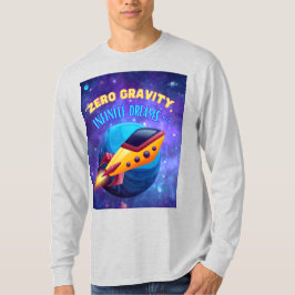Camiseta Gravedad cero sueños infinitos