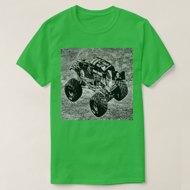 Camiseta Gravedigger Black and White (Diseño del anverso)