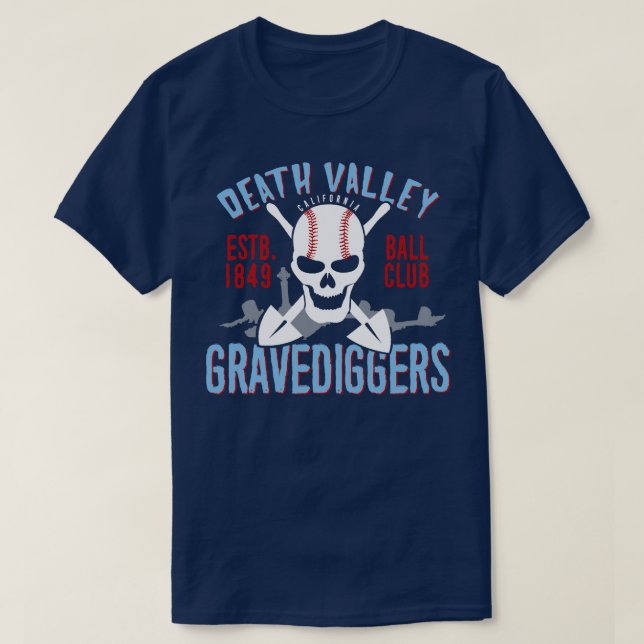 Camiseta Gravediggers del Valle de la Muerte (Diseño del anverso)