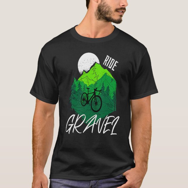 Camiseta Gravel Bike Ride Gravel Gravel bike (Anverso)