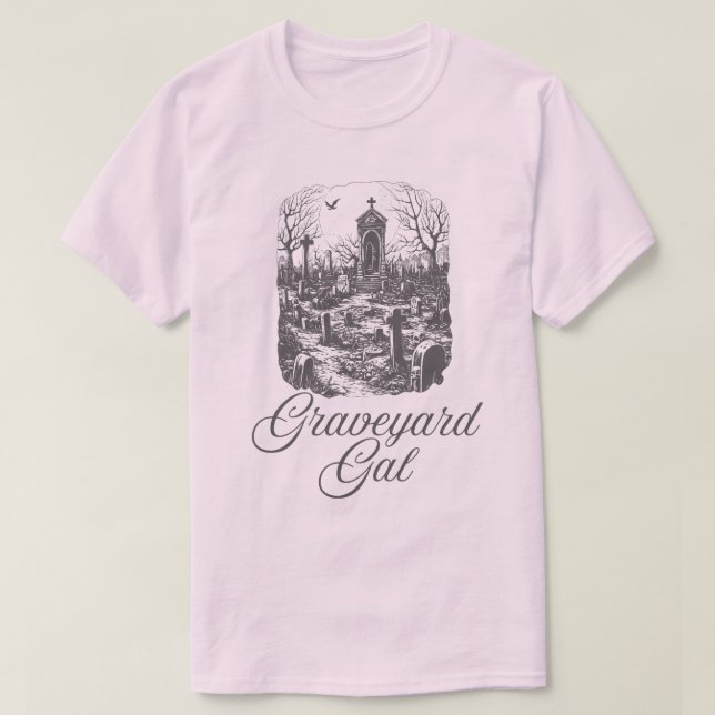 Camiseta Graveyard Gal Boyfriend (Diseño del anverso)