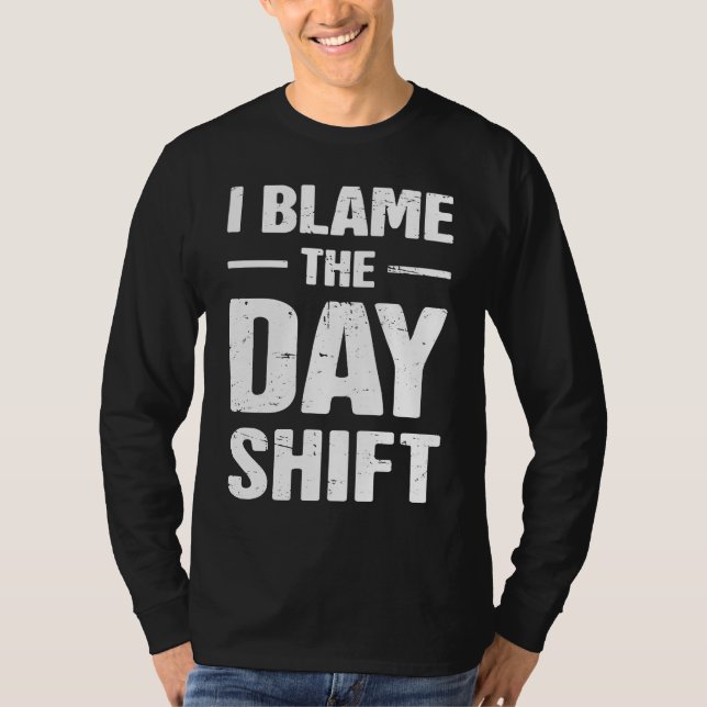 Camiseta Graveyard Shift Late Night Shift Worker (Anverso)