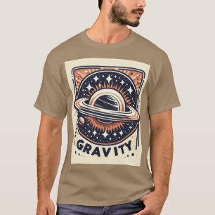 Camiseta Gravidad cósmica Emblem Tee