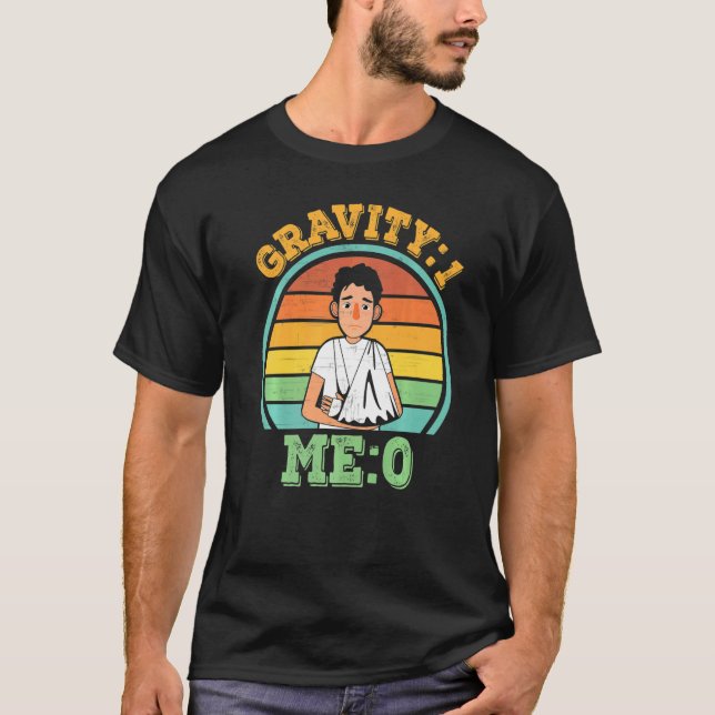 Camiseta Gravity 1 Me 0  Arm Fracture  1 (Anverso)
