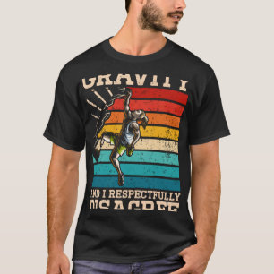 Camiseta Gravity Dissent Adventure Boulder Climber Rock Cl