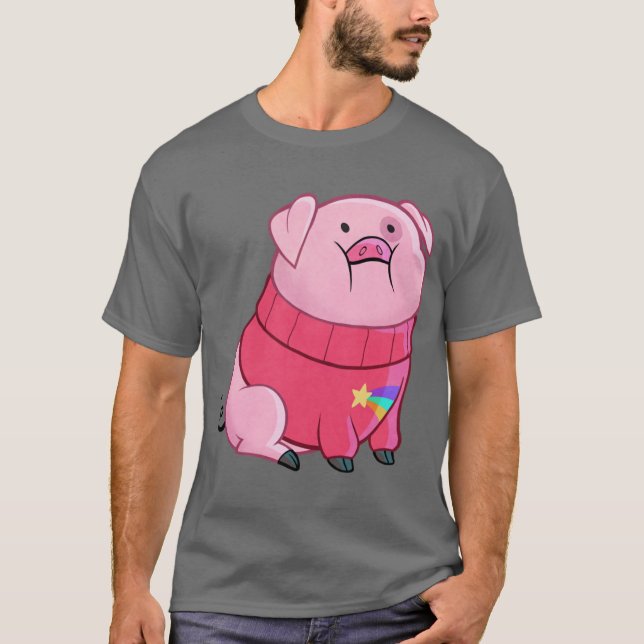 Camiseta Gravity Falls Waddles (Anverso)
