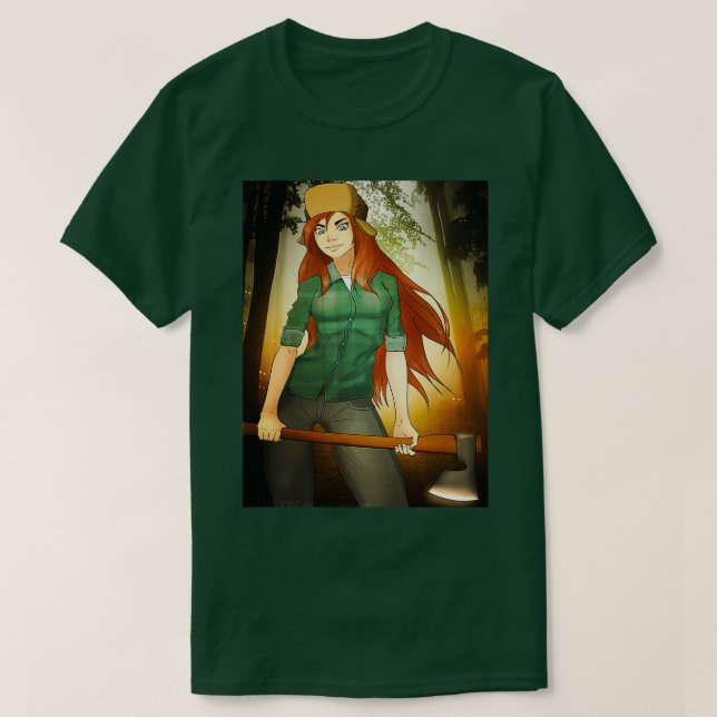 Camiseta Gravity Falls Wendy (Diseño del anverso)