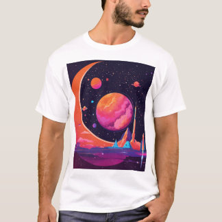 Camiseta Gravity & Magnetism in Space – Futuristic Science 