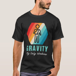 Camiseta Gravity Mi Única Debilidad Broken Arm Shoulder Sur