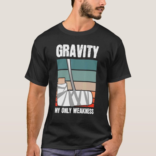Camiseta Gravity My Only Weakness Bone Elbow Hand Wrij (Anverso)