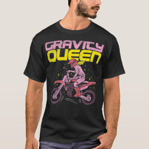 Camiseta Gravity Queen Dirt Bike Rider Gravity Check Motocr