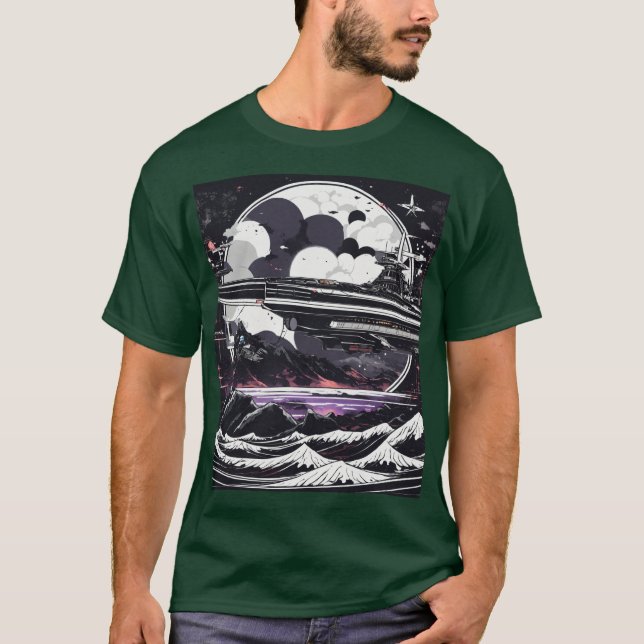 Camiseta Gravity Voyager Emblem T-Shirt (Anverso)