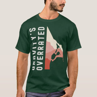 Camiseta Gravitys sobrevalorado escalando a Bouldering Alpi