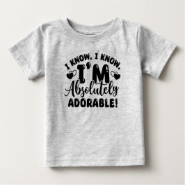 Camiseta Gray Adorable Baby