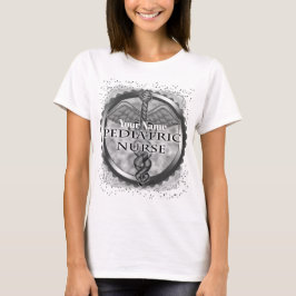 Camiseta Gray caduceus Enfermeras Pediátricas