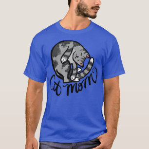 Camiseta Gray Cat Mom