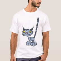 Camiseta Gray Cute y Guay Kitty personalizado