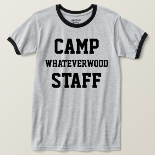 Camiseta Gray del personal del Camp Whateverwood