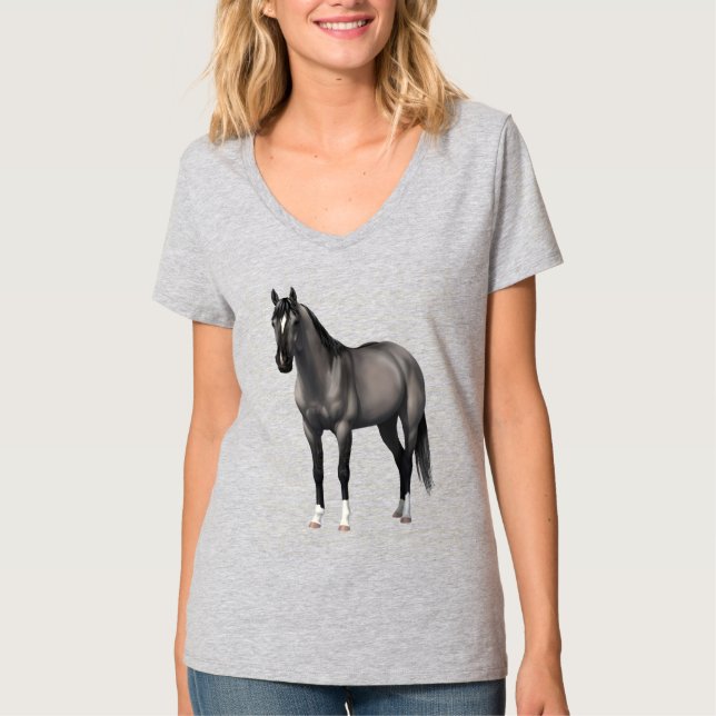 Camiseta Gray Grulla Quarter (Anverso)