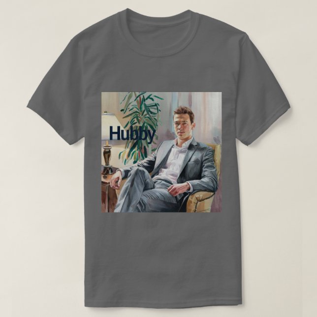 Camiseta Gray Hubby (Diseño del anverso)