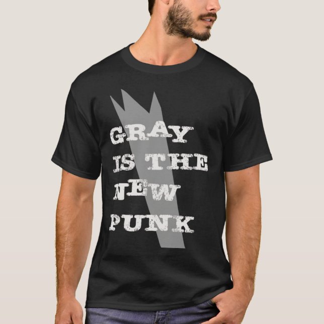 Camiseta Gray Is The New Punk  Original (Anverso)