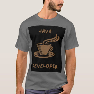 Camiseta Gray Men de Java para desarrolladores