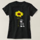 Camiseta Gray Mini Schnauzer Mamá te da mi Sunshine-Sunf (Diseño del anverso)