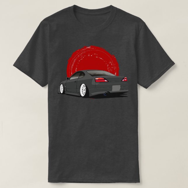 Camiseta Gray Nissan Silvia S15 (Diseño del anverso)