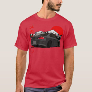 Camiseta Gray Nissan Silvia S15 Back View