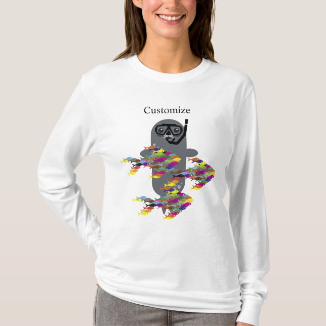 Camiseta Gray Seal Thunder_Cove  (Anverso)