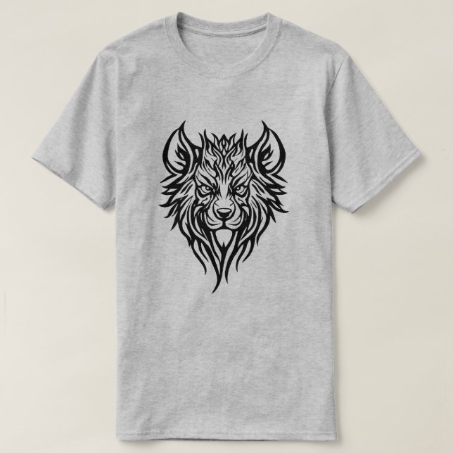 Camiseta Gray Wolf (Diseño del anverso)